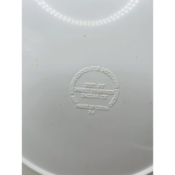 Vintage 2002 McDonald's Plate Basketball Sports Plastic Melamine 9" - Picture 2 of 3